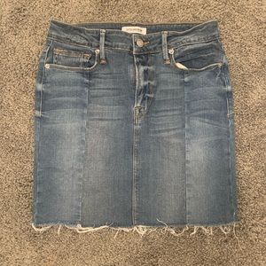 jean skirt